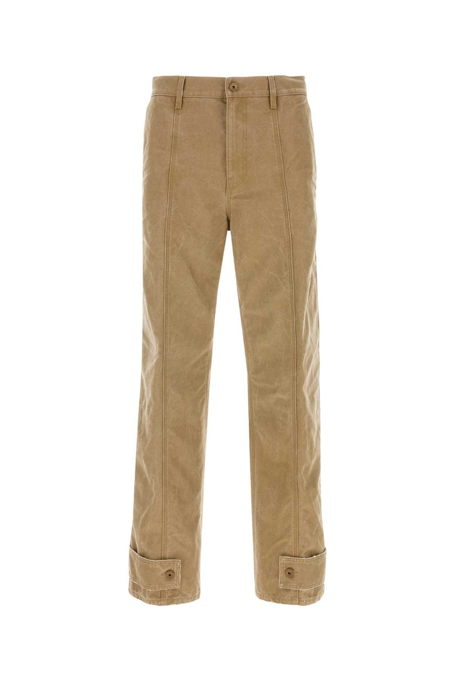 Burberry 100% Cotton trousers in beige