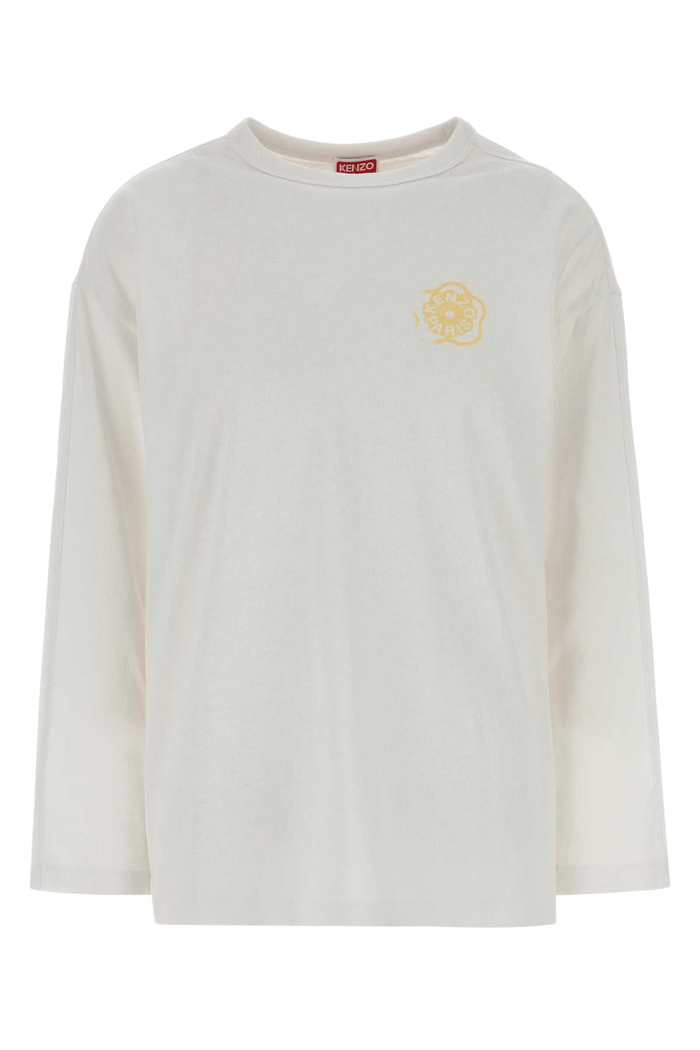 White Cotton T-Shirt Exterior