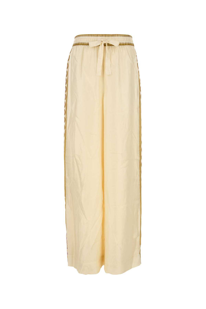 Retrogeo Exterior: Silk Pantaloni
