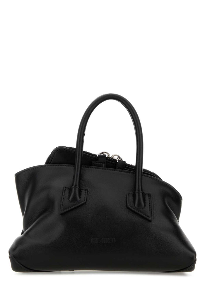 Black Leather Mini La Passeggiata Handbag Borse A Mano