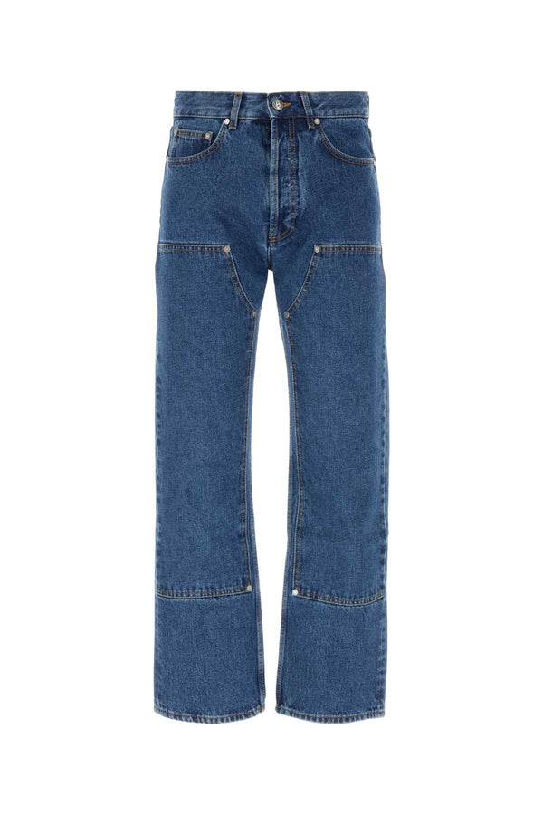 Palm Angels 100% Cotton jeans in blue
