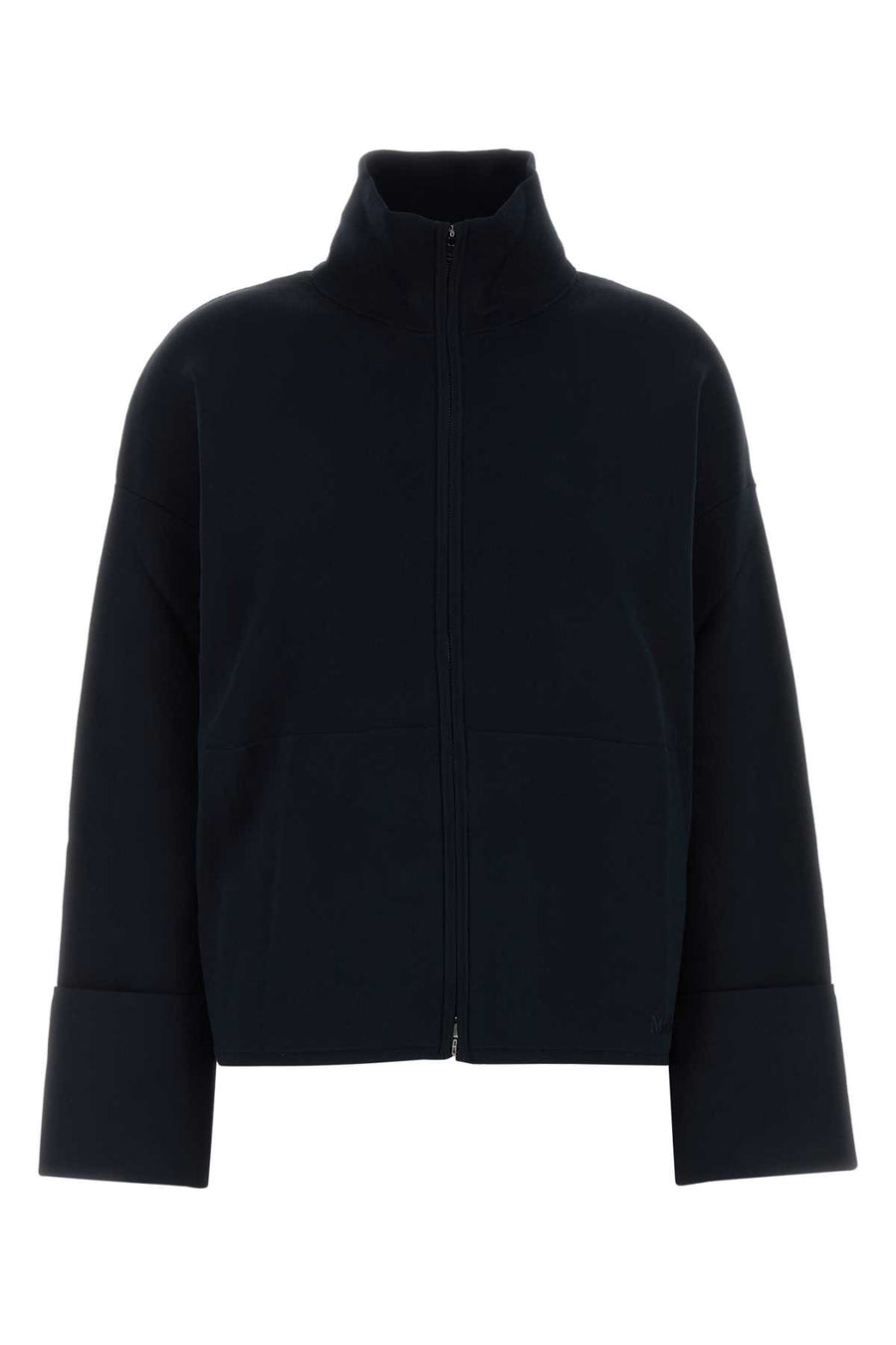 Max Mara 65% Viscose sweater in navy