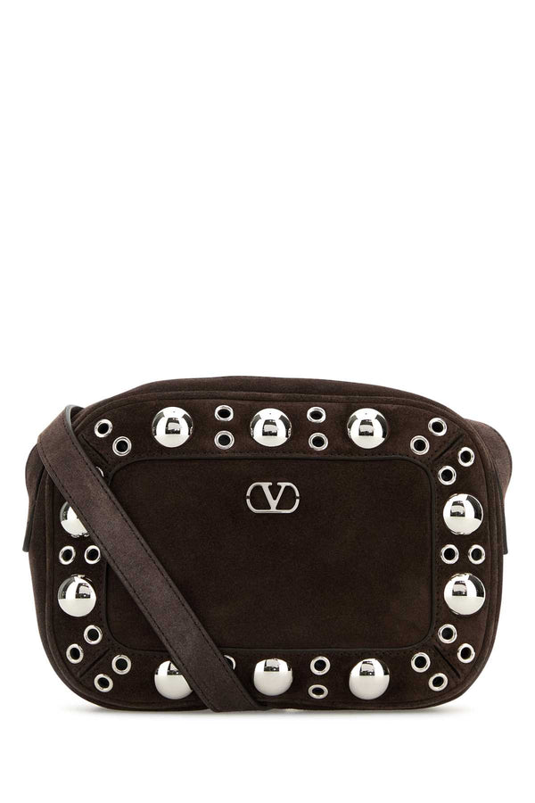 Valentino Garavani Body Cowhide - Bos Taurus crossbody bag in brown
