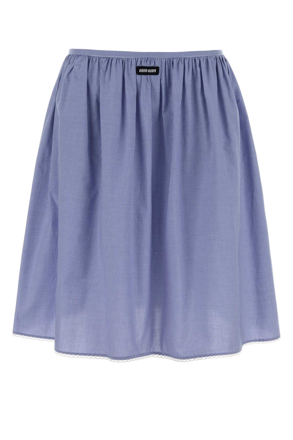 Biancoazzurro Exterior: Cotton Gonne