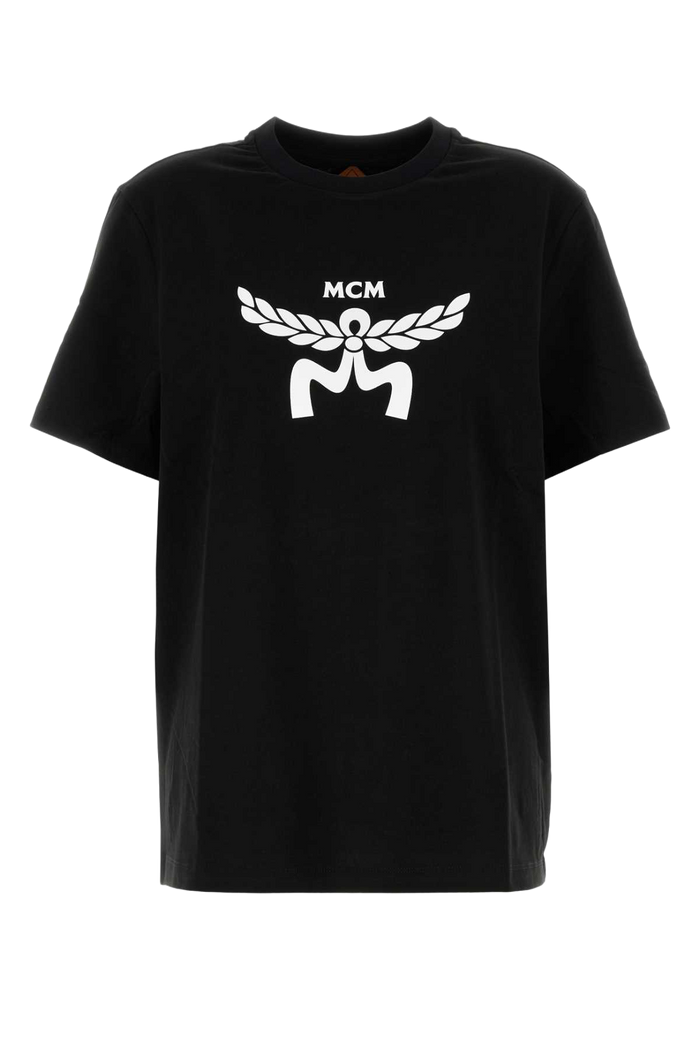 Black Cotton T-Shirt Exterior