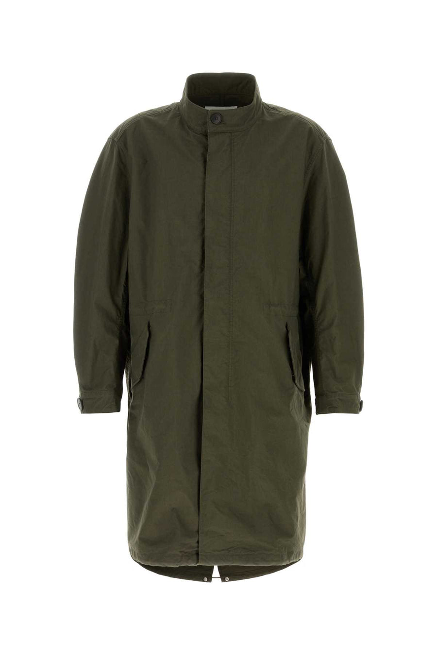 Givenchy Exterior: 51% Cotton 49% Nylon coat in green