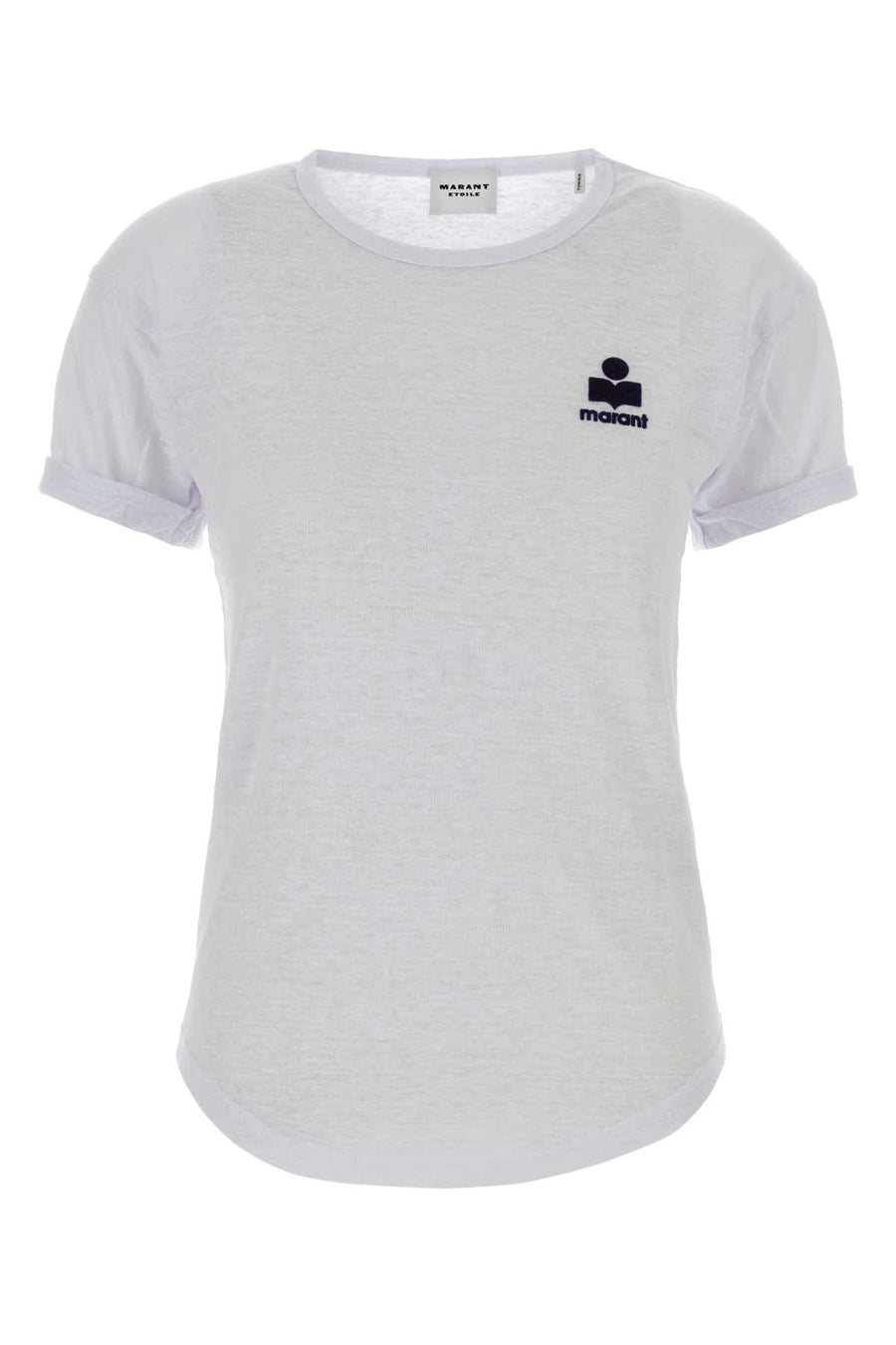 Isabel Marant Etoile 100% Linen t-shirt in white