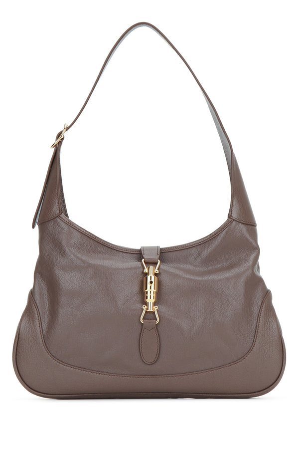 Gucci Jackie Leather shoulder bag in brown