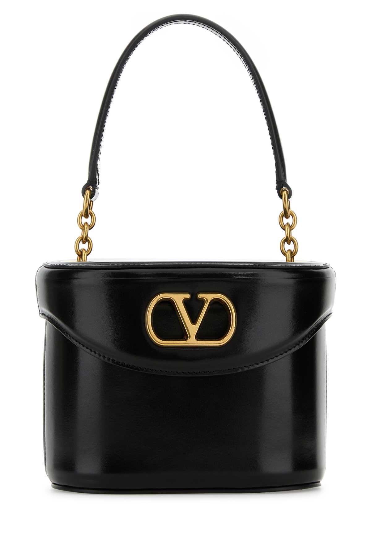 7w2b0r95gcb 0no Nero Calf Leather - Bos Taurus Borse A Mano