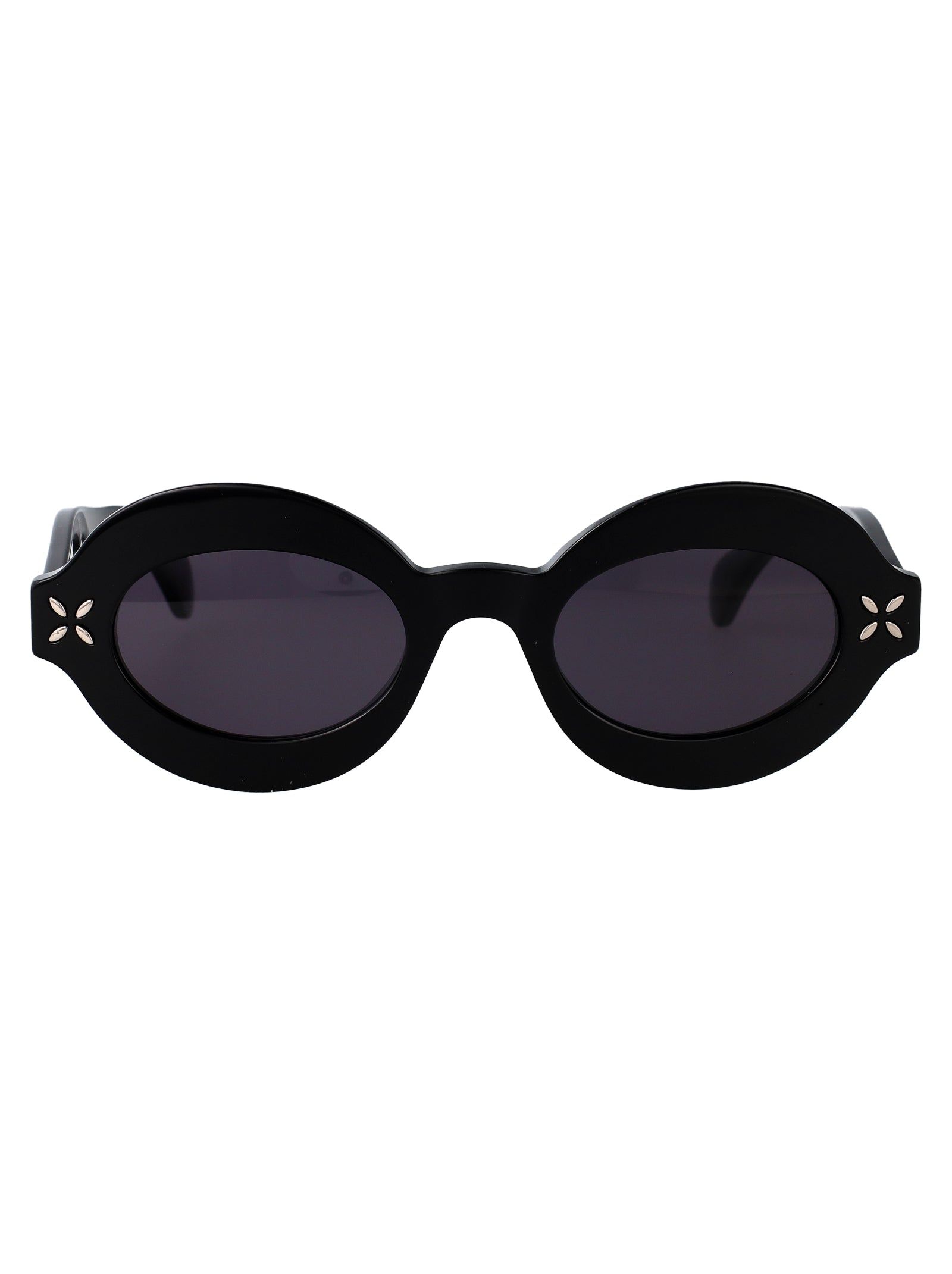 Aa0059s 001 Black Grey Acetate Sunglasses
