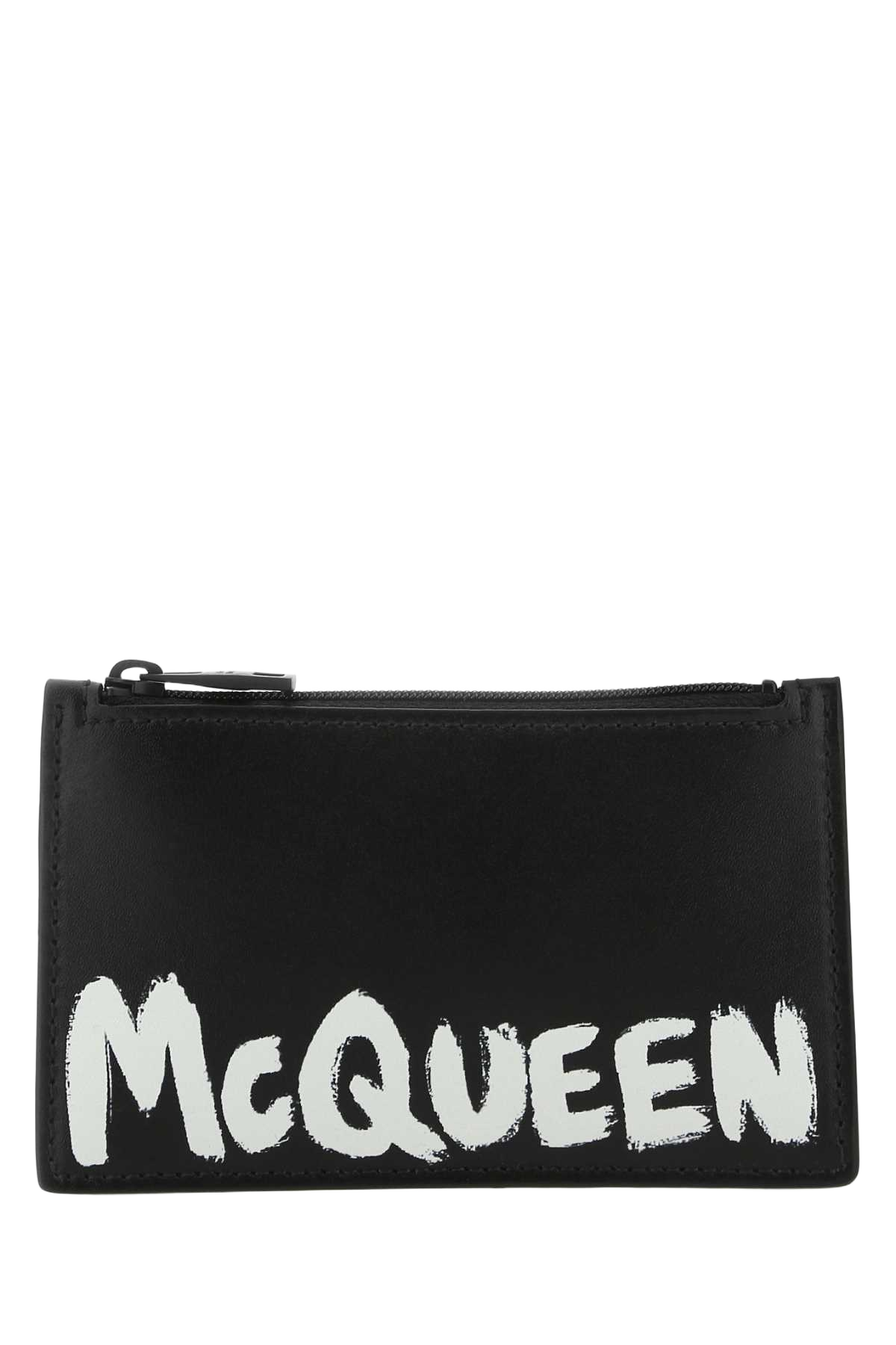 Black Leather Card Holder 1070 Exterior: Portafogli