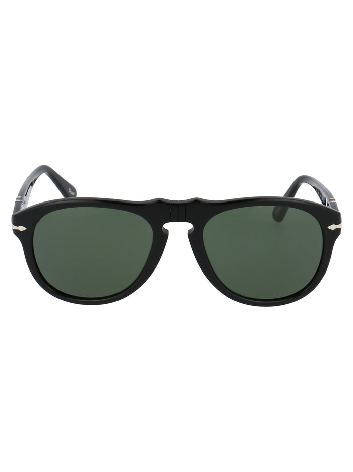 0po0649 95/31 Black Acetate Sunglasses
