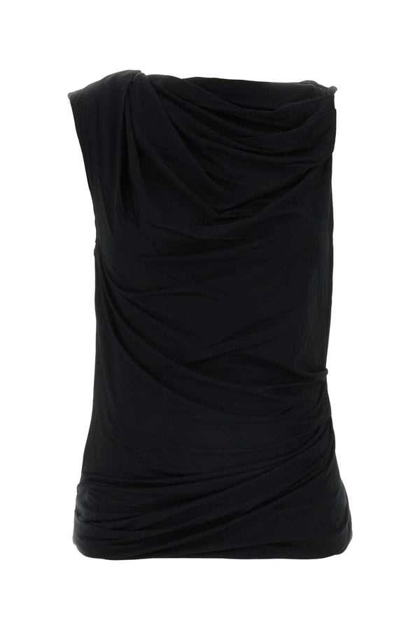 Entire Studios Tank 92% Viscose tank top in black