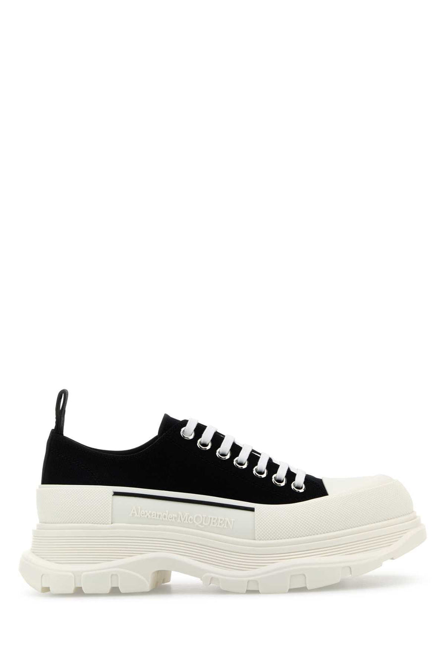 Alexander McQueen Exterior: Canvas sneaker in black