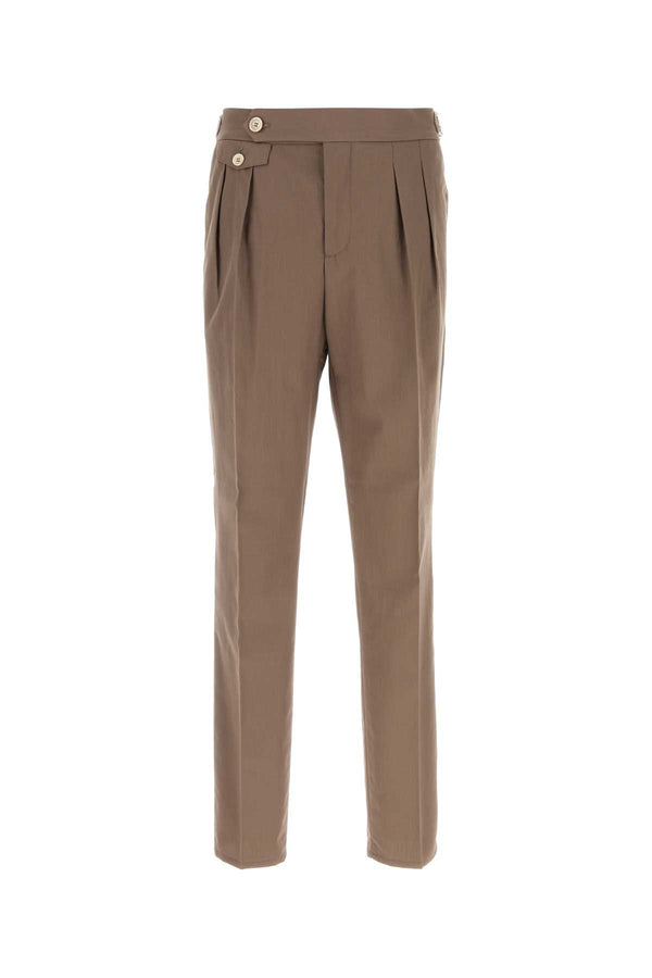 Brunello Cucinelli 100% Cotton trousers in beige