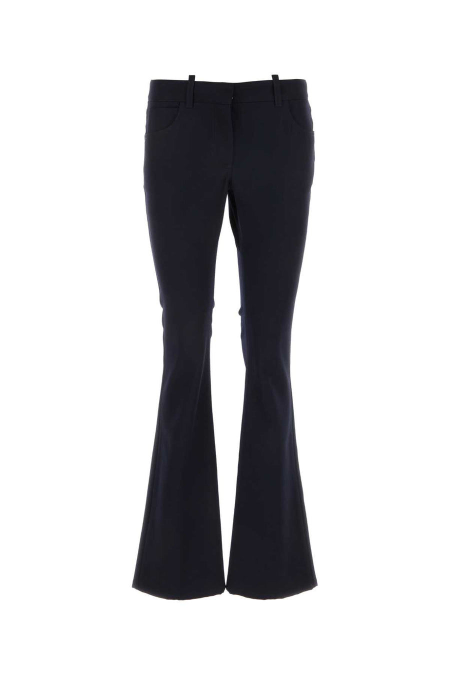Off-White 100% Virgin wool trousers in black