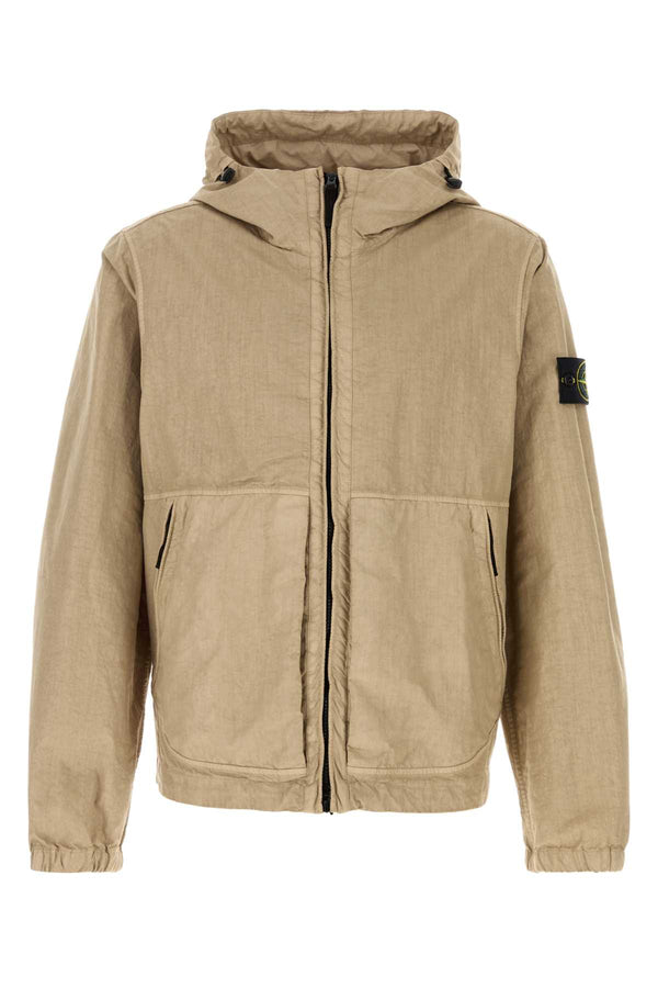 Stone Island Exterior: 100% Nylon jacket in beige