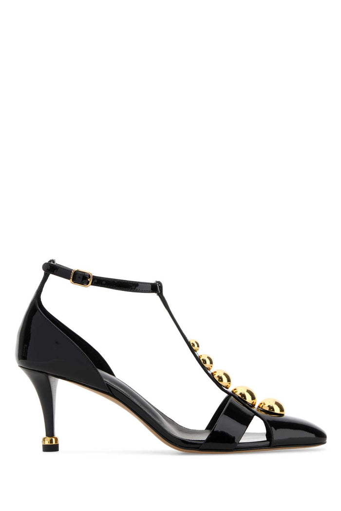 Ch26s16qwc 001 Black Scarpe Con Tacco