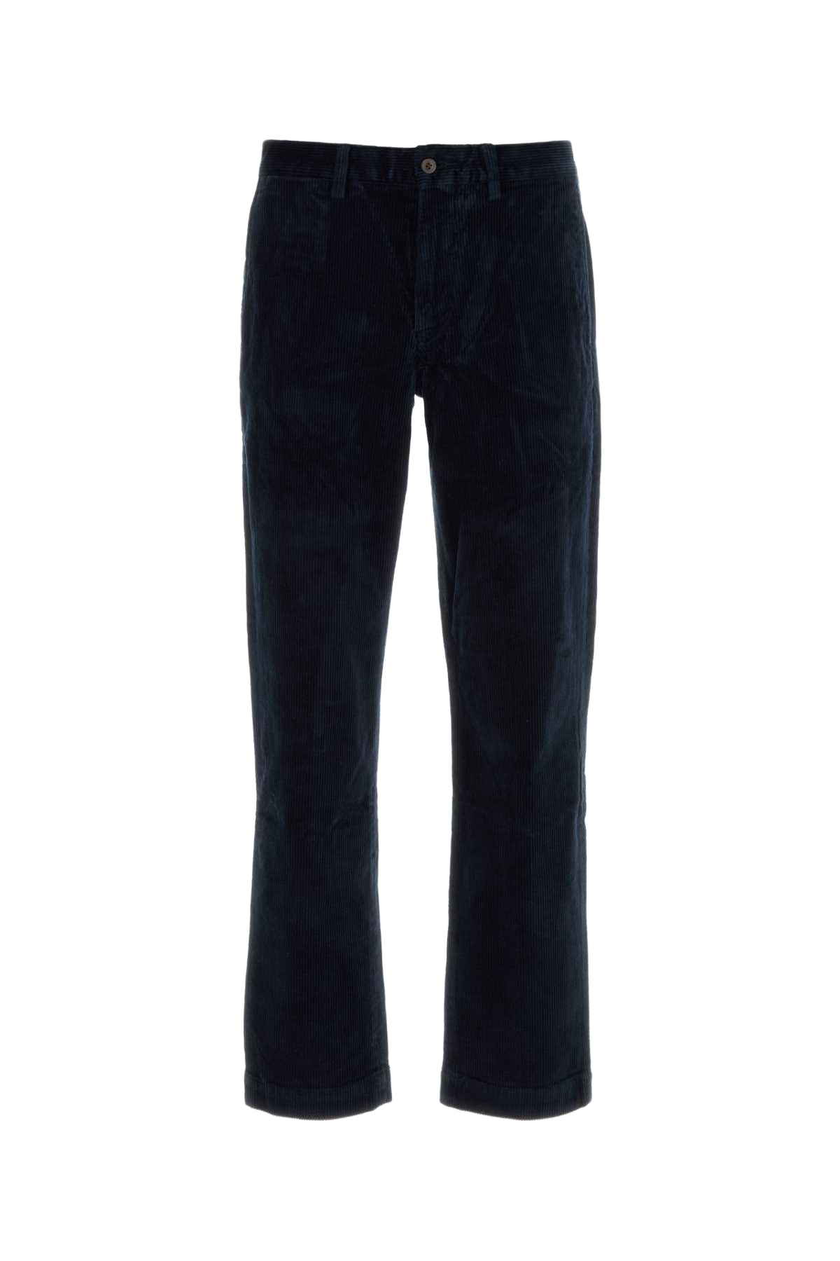 Midnight Blue Stretch Corduroy Pant Aviatornavy Exterior: Cotton Elastane Jean
