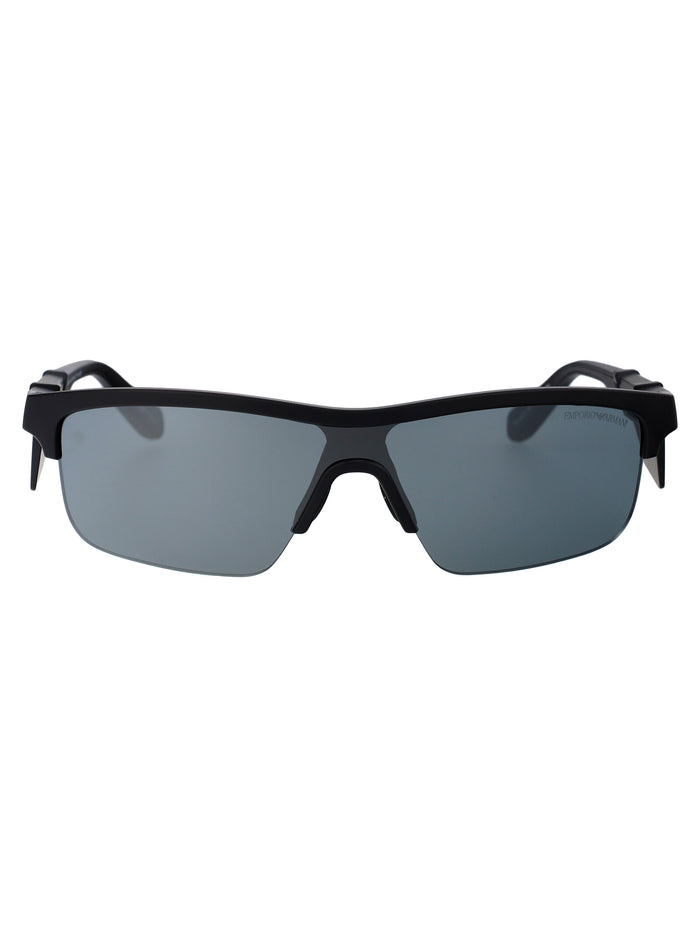 0ea4218 50016g Matte Black Injected Sunglasses