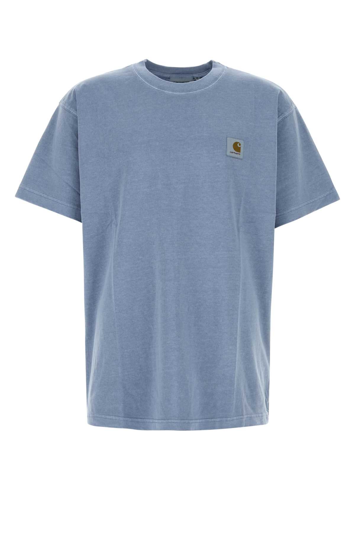 Gentlebluegarmentdyed Exterior: Cotton T-shirt