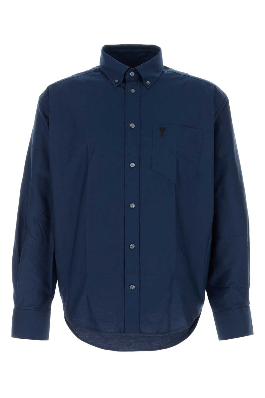 AMI Paris 100% Cotton shirt in navy