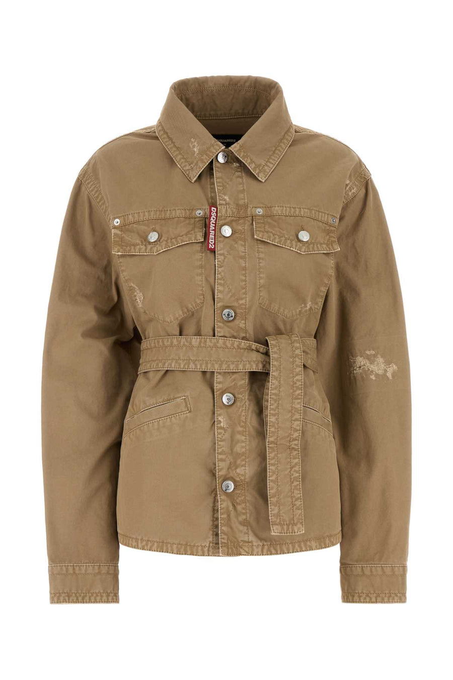 Dsquared2 Cotton 100% Cotton jacket in beige