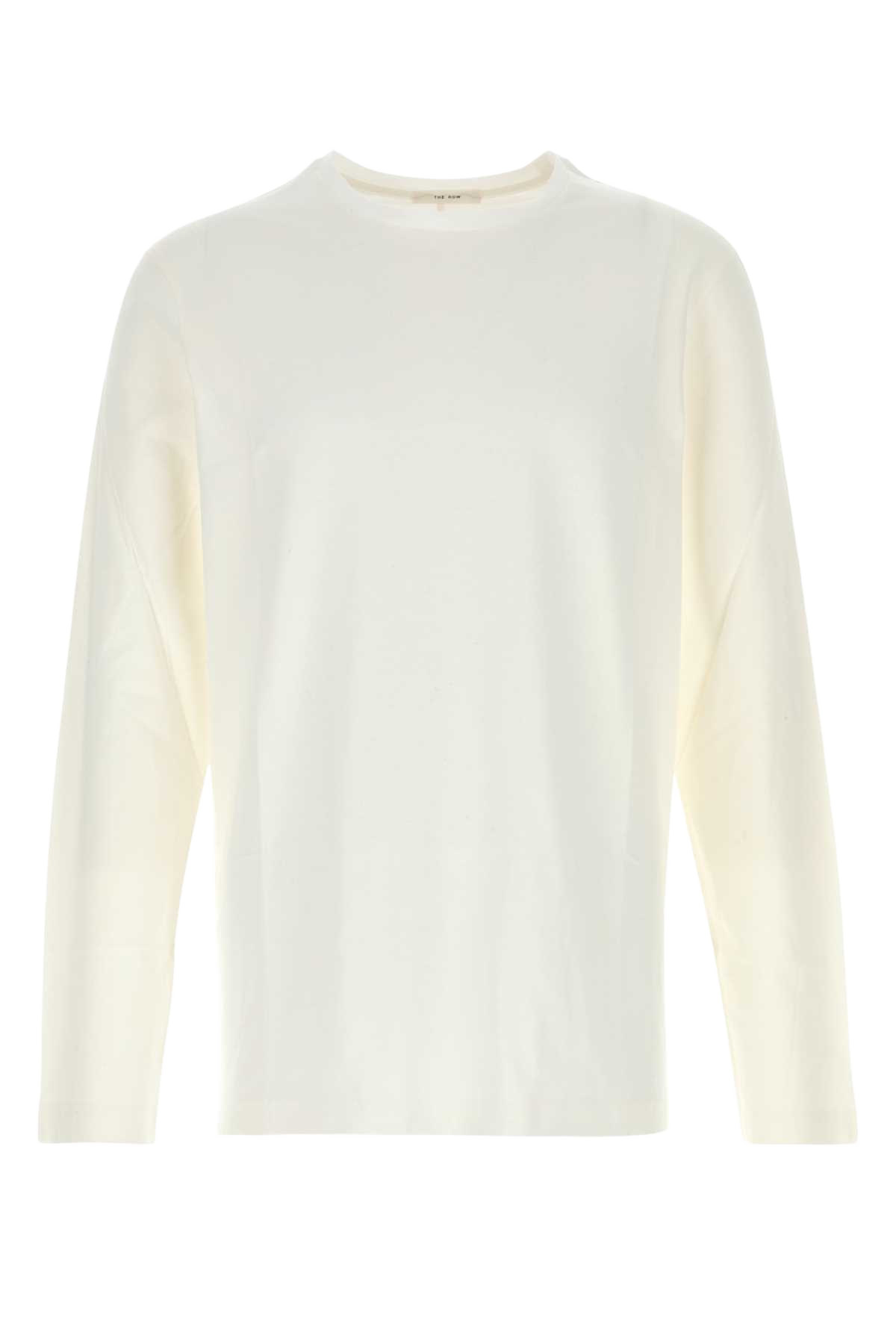 White Cotton Leon T-Shirt Exterior