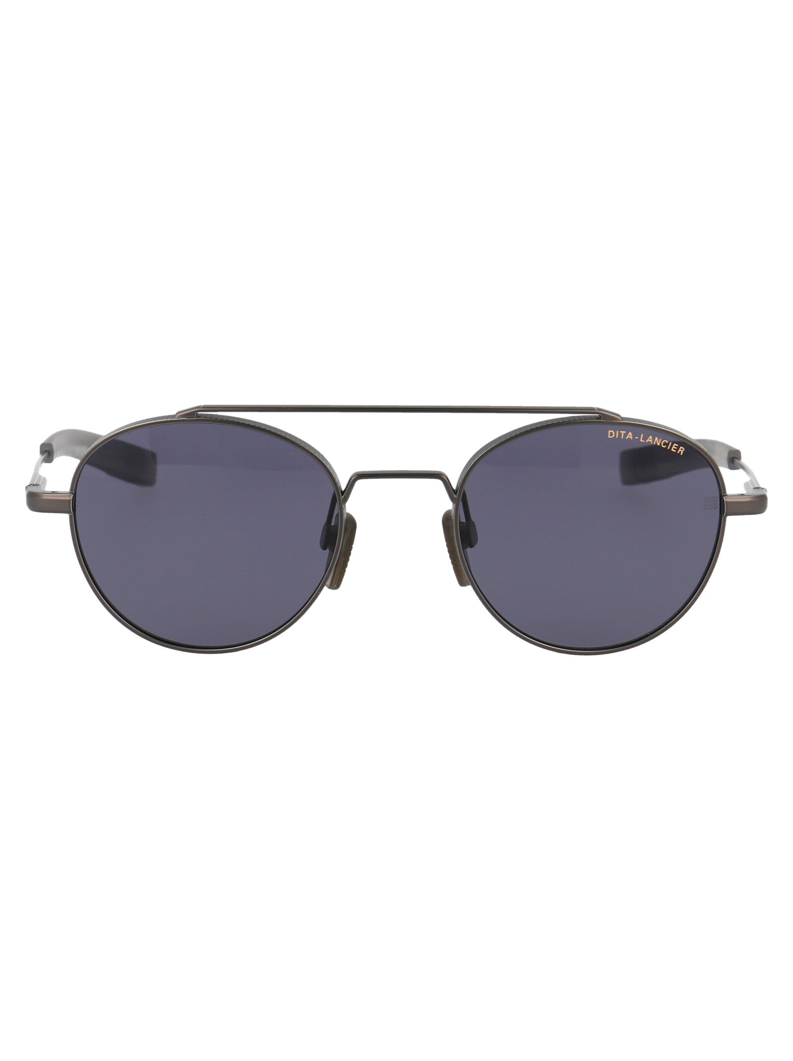 Dls103-50-04 04 Black Gun / Grey Polar Acetate + Metal Sunglasses