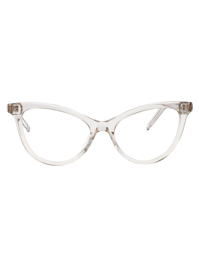 Sl M164 010 Beige-beige-transparent Acetate Optical
