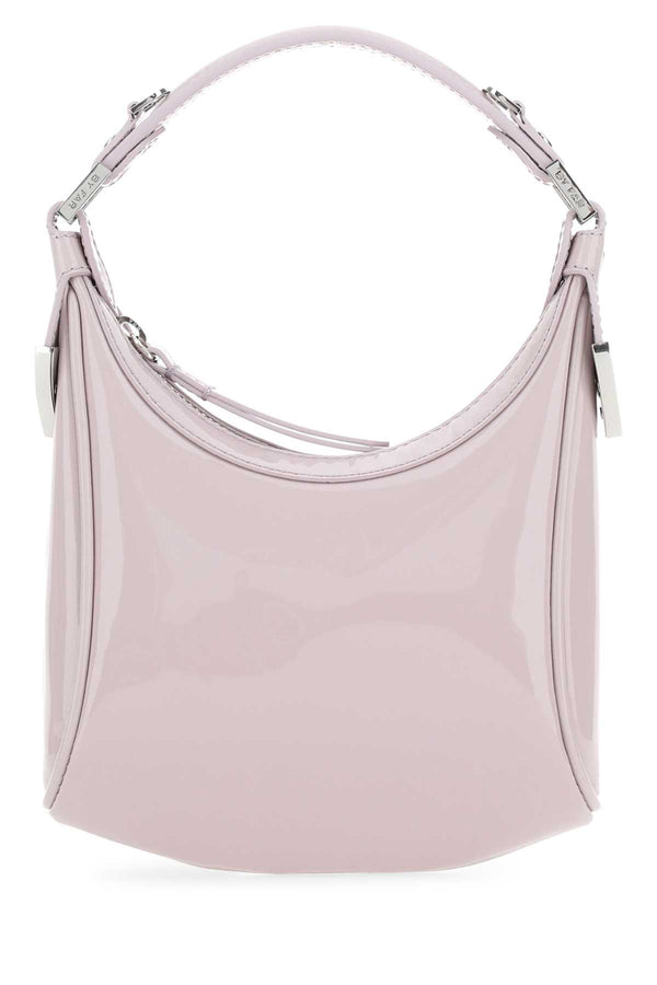 By Far Exterior: 100% Bovine leather shoulder bag in purple