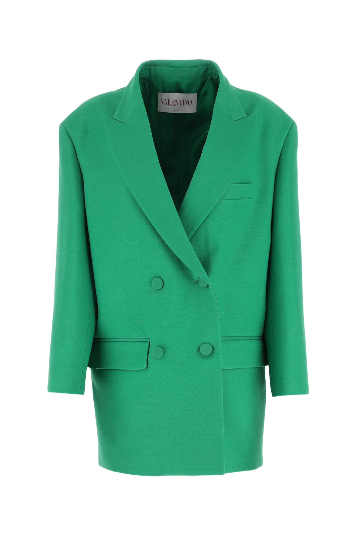 Green Crepe Couture Oversize Blazer Anticgreen Giacche E Gilet