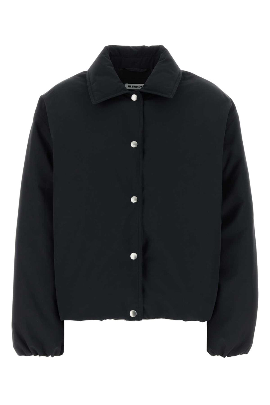 Jil Sander Exterior: 100% Polyester; Lining: 100% Polyester; Padding: 85% Down down jacket in black
