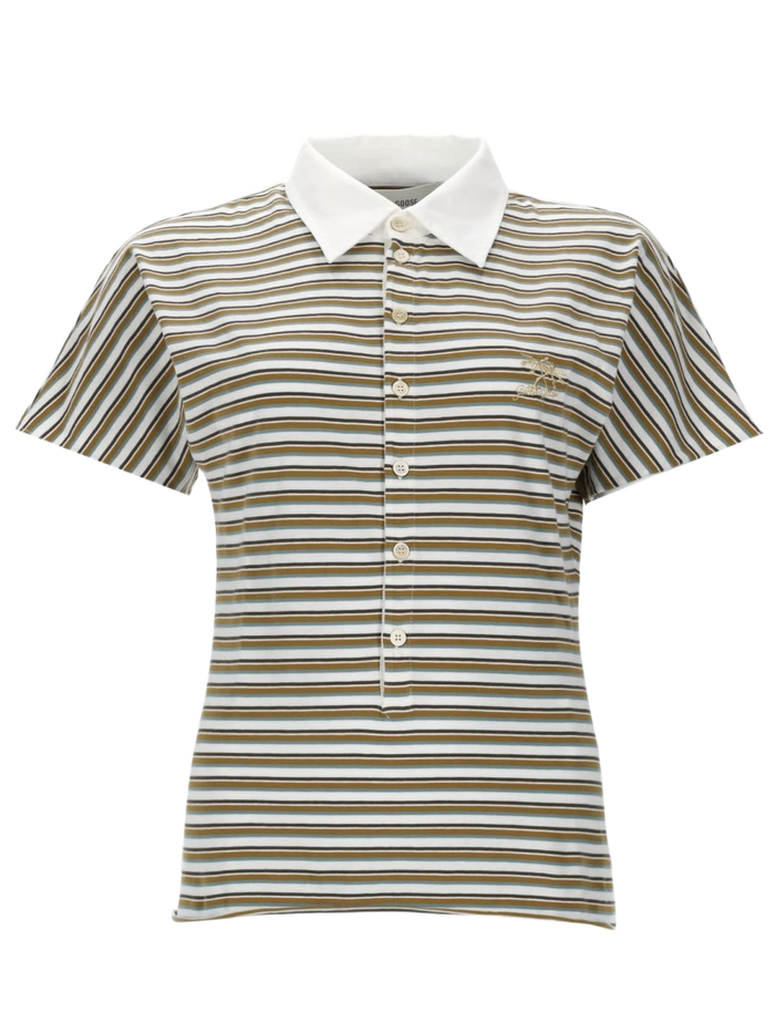 Polo A Righe Multicolour Cotton Shirts