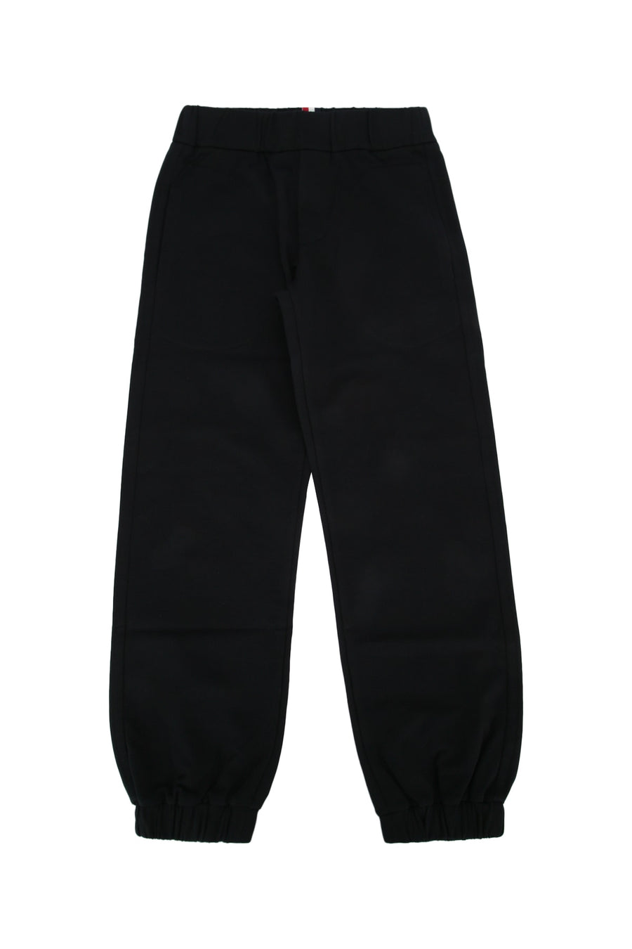 Moncler Jr Bottoms 94% Cotton joggers in black