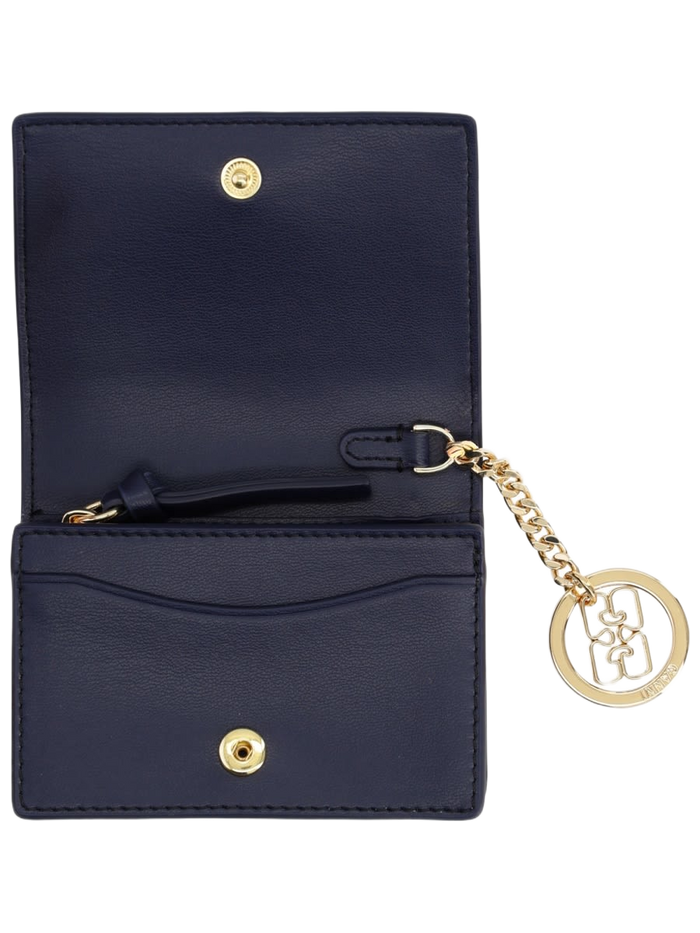Joy Bear Card Holder Black Wallet