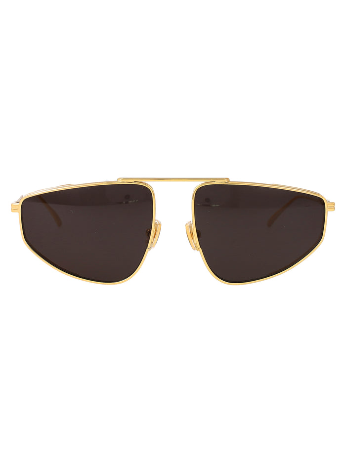 Bv1466s Gold-gold-grey Metal Sunglasses