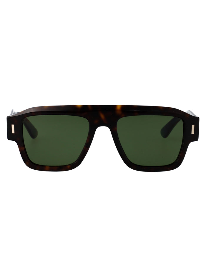 Ck25509s Dark Havana Acetate Sunglasses
