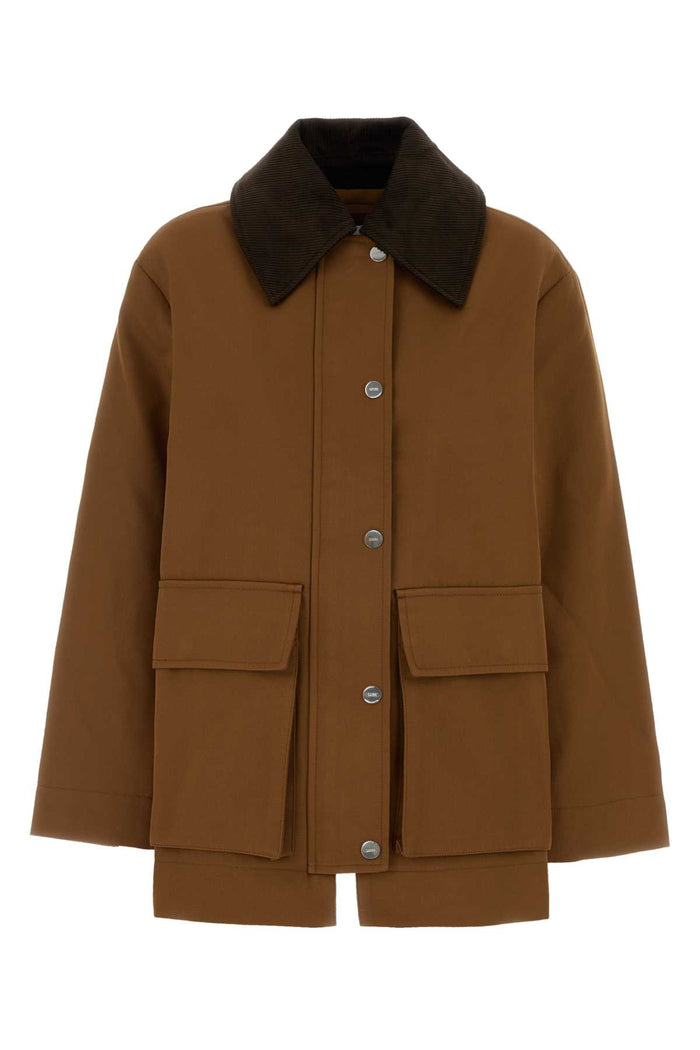 Biscuit Twill Jacket Cinnamonswirl Giubbini