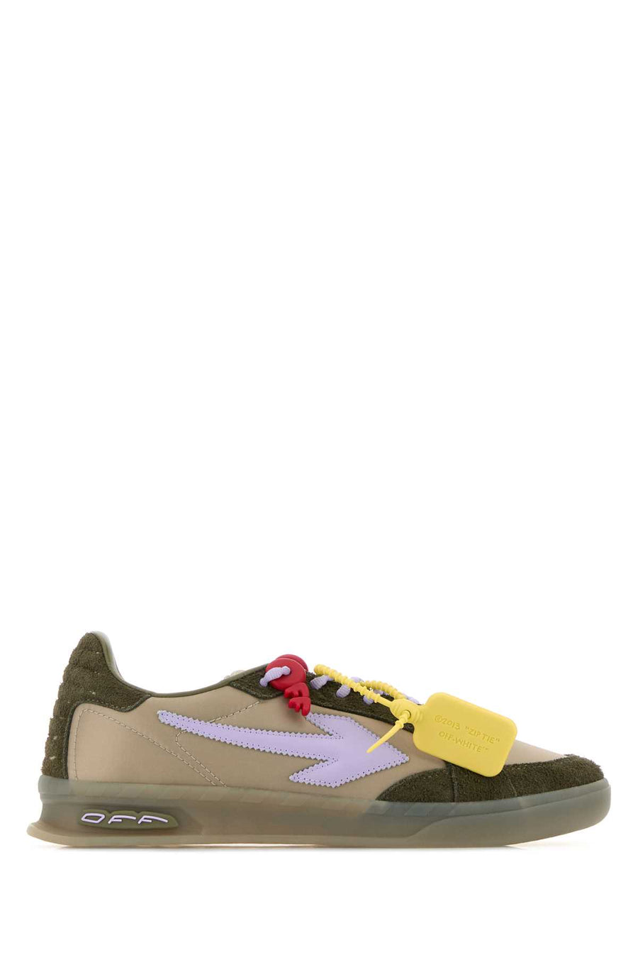 Off-White Exterior: Fabric sneaker in multicolor