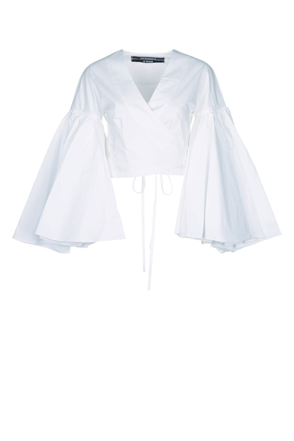 Le Cache Coeur Paysan White Principal:cotton Maglieria