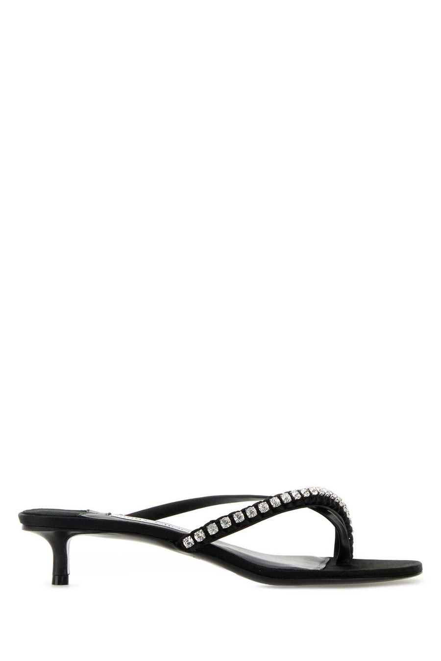 Jimmy Choo Exterior: 100% Nappa leather mule in black
