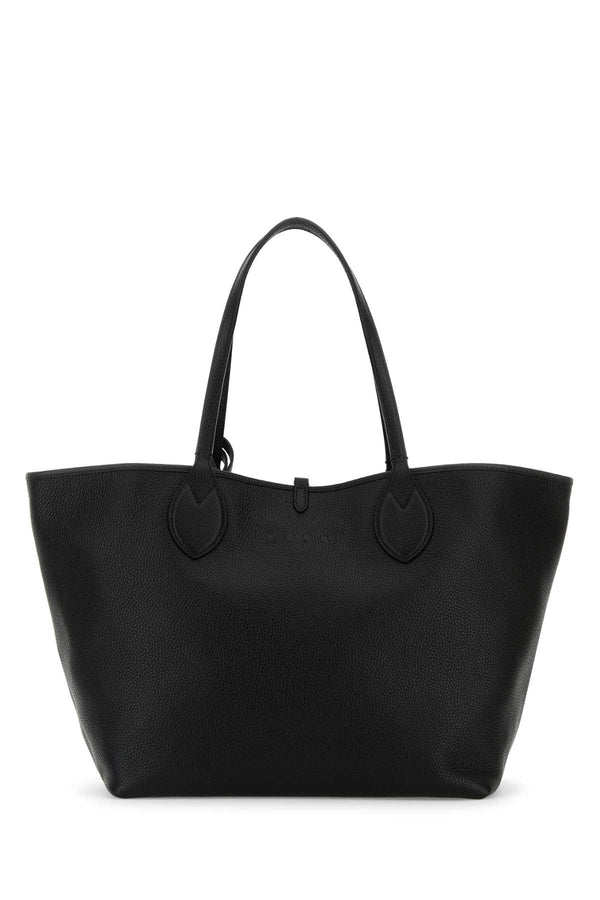 Gucci Exterior: 100% Leather tote bag in black