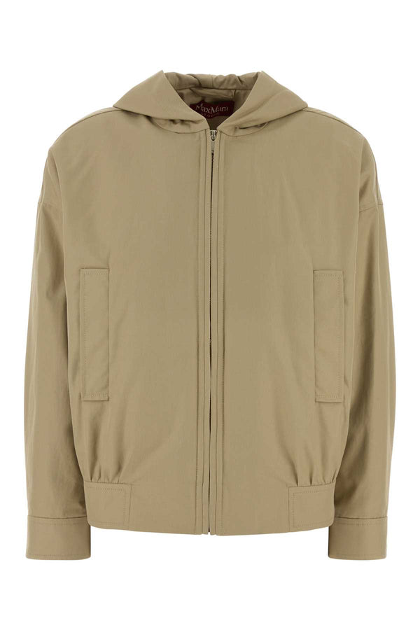 Mm Studio Exterior: 100% Cotton jacket in beige