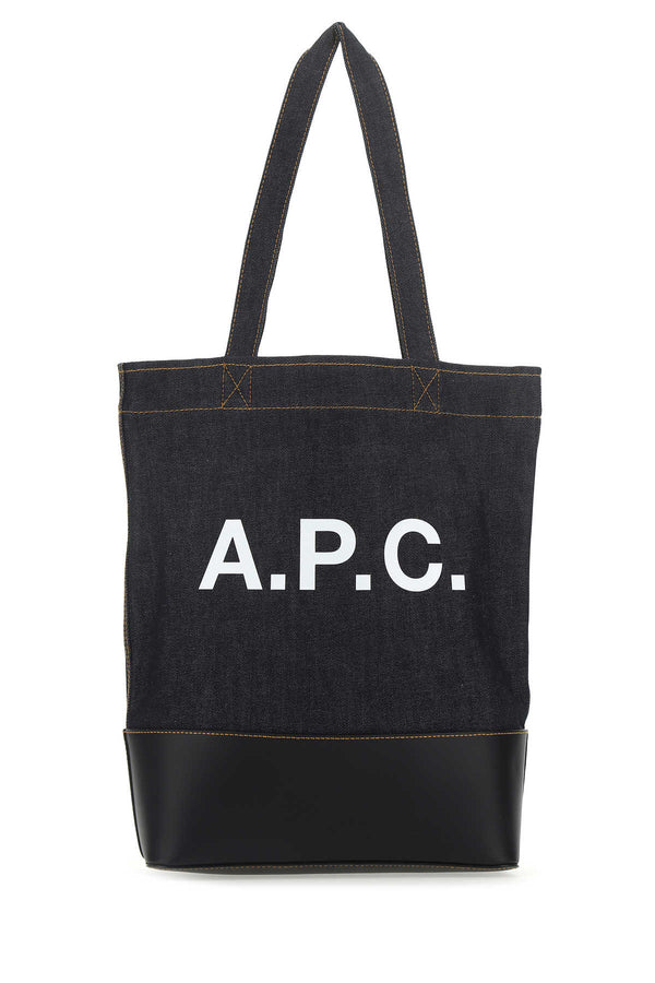 A.P.C. 98% cotton tote bag in black