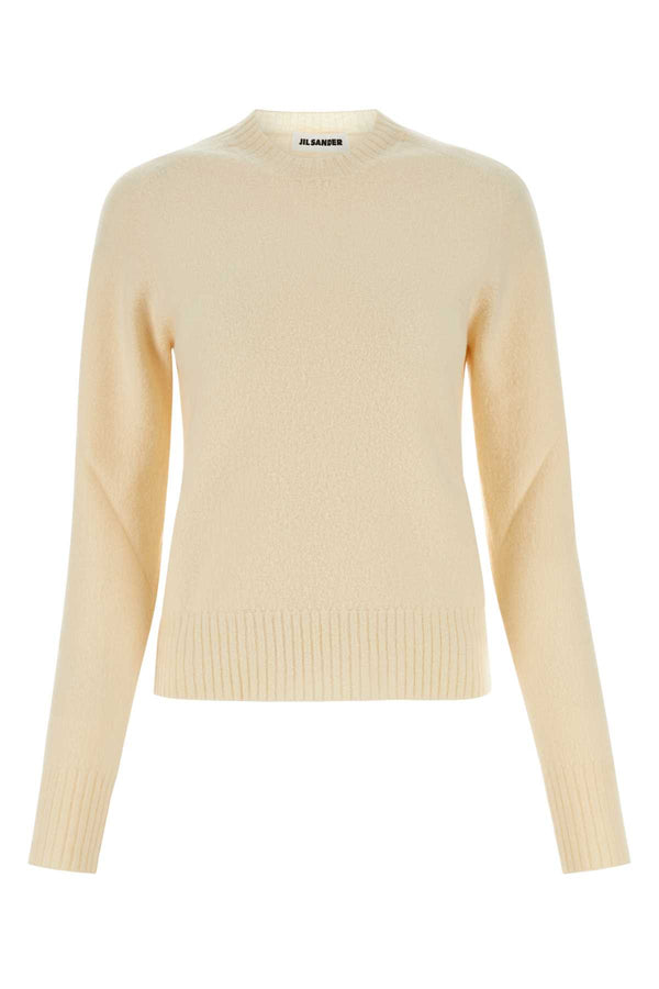 Jil Sander 100% Wool sweater in beige