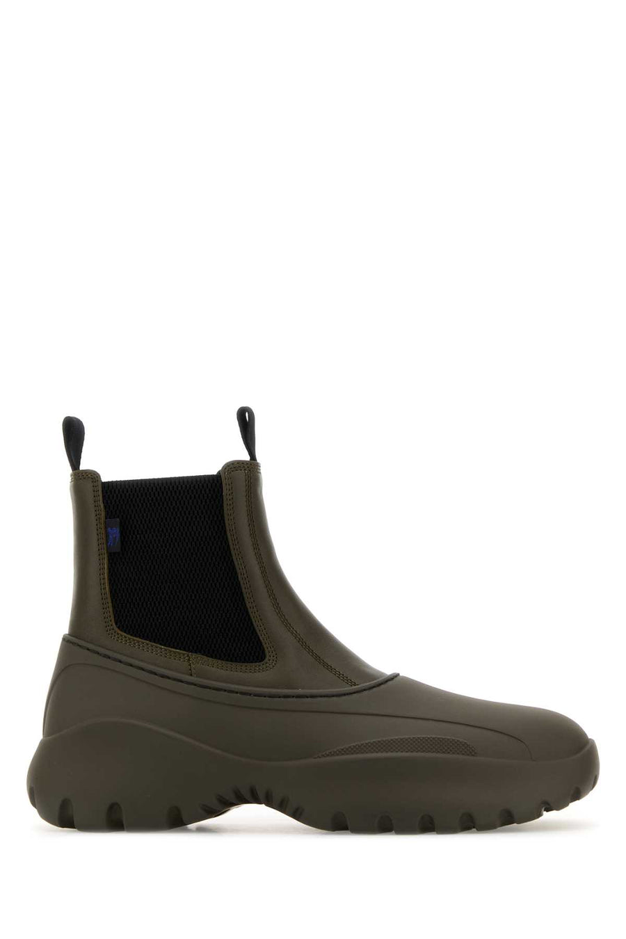 Burberry Exterior: 100% Leather boot in green