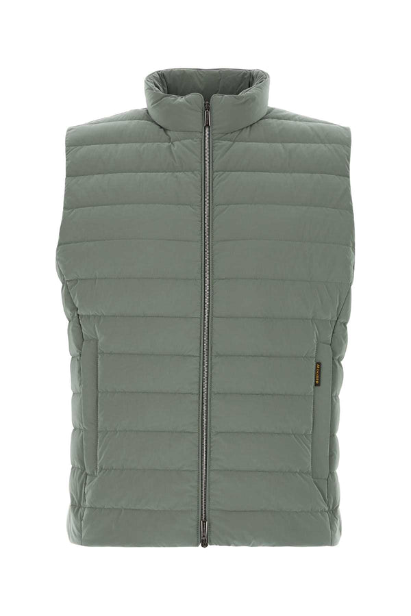 Moorer 60% Nylon vest in green