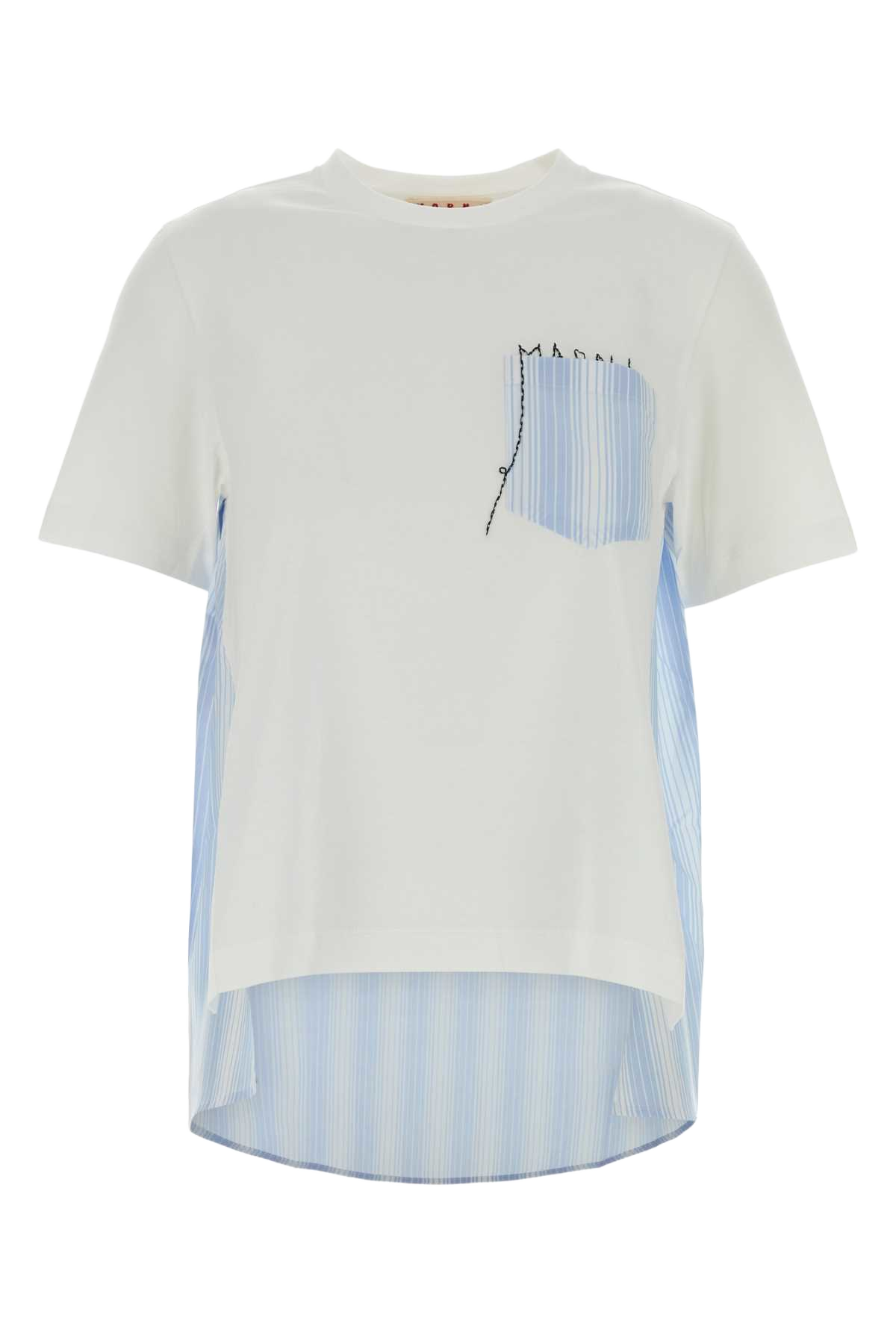 White Cotton T-Shirt Lilywhite Exterior
