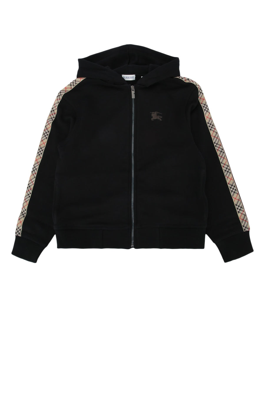 Burberry Jr Clyde 100% Cotton hoodie in black